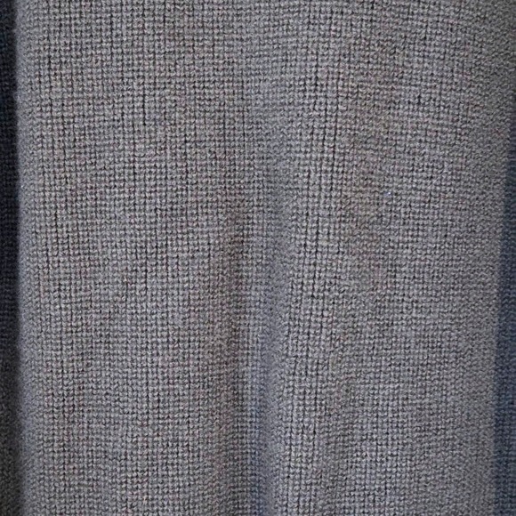 Orvis 100% Wool Zip Up Sweater Mens Dark Green Ribbed Knit Large - Picture 7 of 10